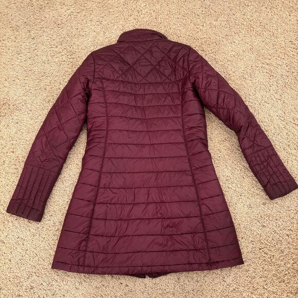 Patagonia Women’s Radalie Insulated Waterproof Parka Purple Small Zip Outdoor - Picture 6 of 7